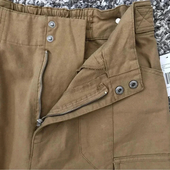 Avec Les Filles Khaki High Waist Cargo Pants - Picture 5 of 15